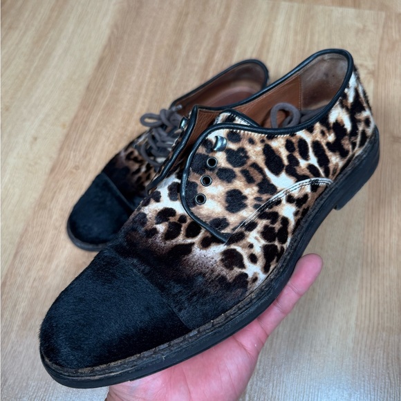 Jimmy Choo Leopard Print Oxfords - Picture 3 of 9